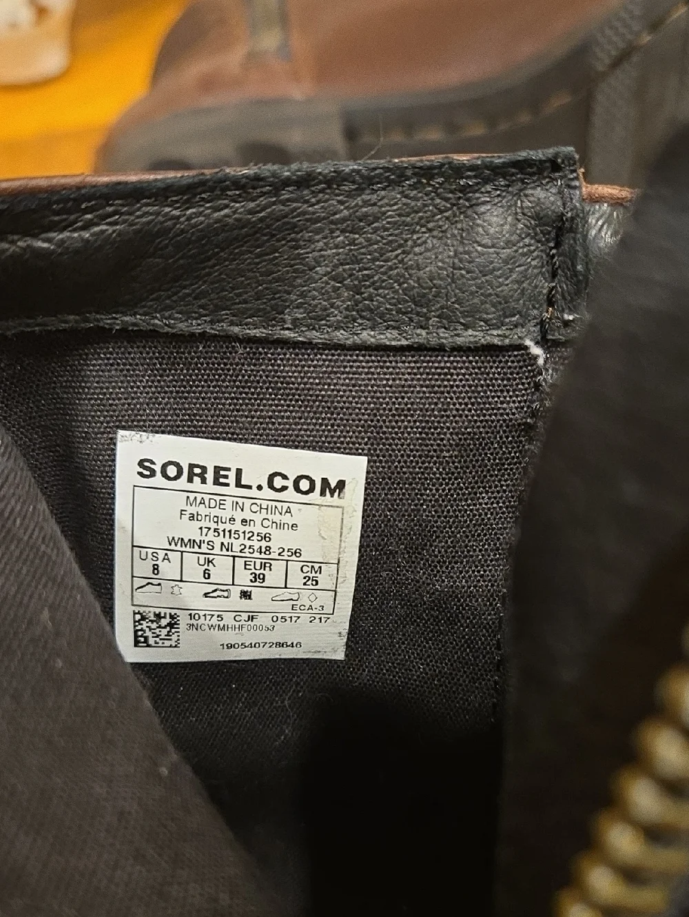 Sorel Waterproof Leather Boots Size 8